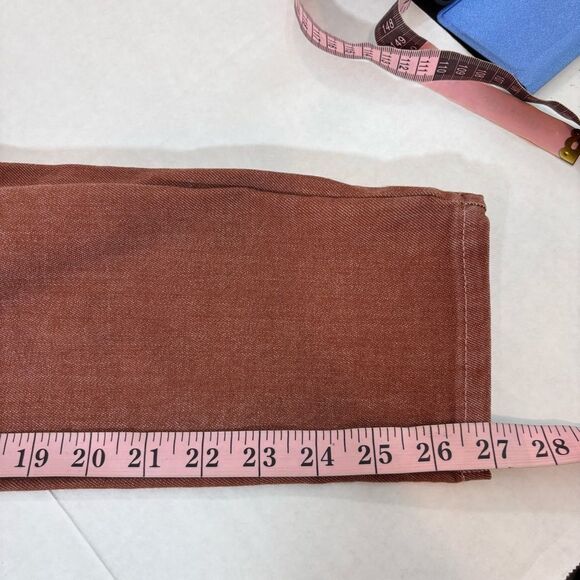 OAT HIGH-RISE SKINNY ANKLE Rust Size 27 - Picture 12 of 12